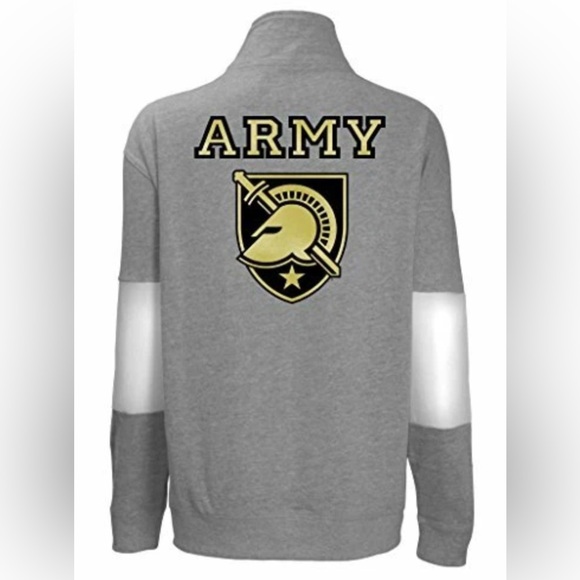 NWT [Old Varsity Brand] Army West Point Knights NCAA 1/4 Zip Pullover Womens XL - Picture 2 of 9